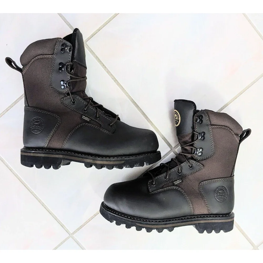 Irish Setter Men's 9.5 Gunflint II Leather Hunt Boots Ultra Dry Insulated 2812